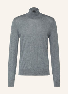 Boss Rollkragenpullover Musso grau