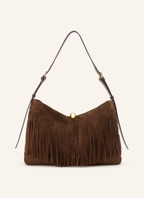 Furla Kabelka Přes Rameno Sfera Soft Large tmavě hnědá / zlatá