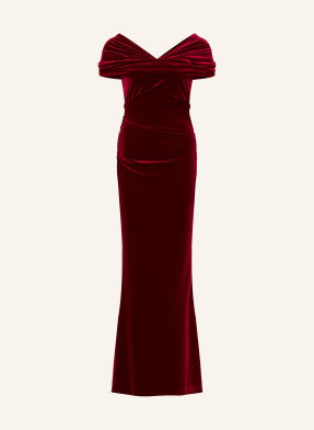 Talbot Runhof Večerní Šaty 364 burgundy