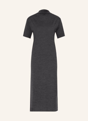 Jil Sander Pletené Šaty tmavě šedá