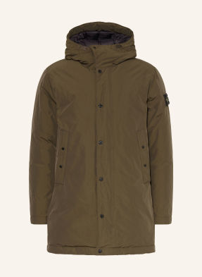 Stone Island Daunenparka braun