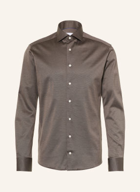 Eton Košile Regular Fit černošedá