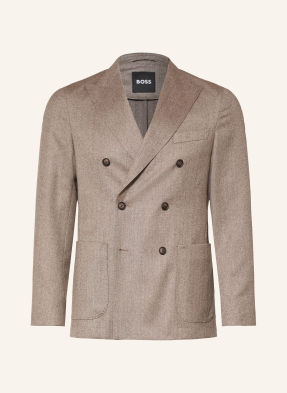 Boss Oblekové Sako Hanry Slim Fit 240 open brown