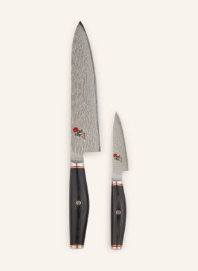 Zwilling Sada 2 Kusů Kuchařských Nožů Miyabi Tenmei stříbrná / černá