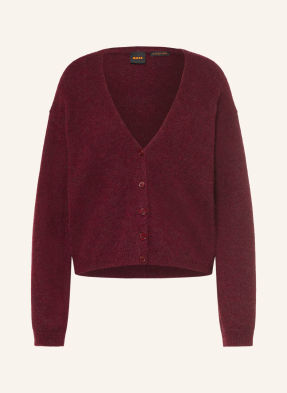 Boss Strickjacke Farano Mit Alpaka rot