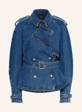 Anine Bing Džínová Bunda Pascale clean indigo washed blue