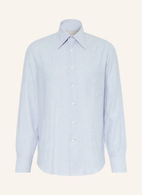Brunello Cucinelli Hemd Comfort Fit blau