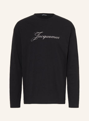 Jacquemus Tričko S Dlouhým Rukávem Le černá