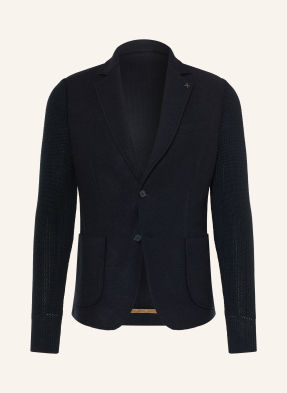 Distretto 12 Sako Regent Slim Fit Z Kombinace Materiálů tmavě modrá