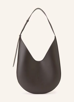 Aesther Ekme Vaková Kabelka Typu Hobo Large tmavě hnědá