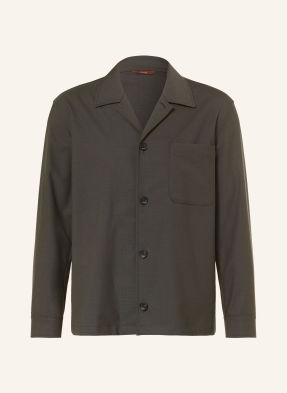 Cruna Overshirt tmavě zelená
