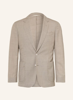 Boss Oblekové Sako, Střih Extra Slim Fit 275 light beige