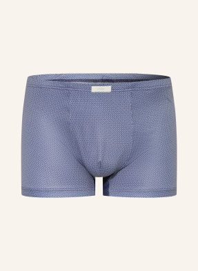 Mey Boxerky Řady Curved Lines modrá / bílá