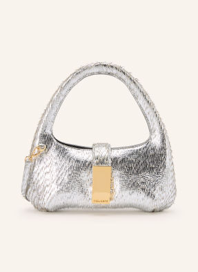 Mouliebre Kabelka Přes Rameno M Bag Mini stříbrná / zlatá