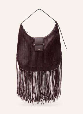 Jimmy Choo Schultertasche Bar rot