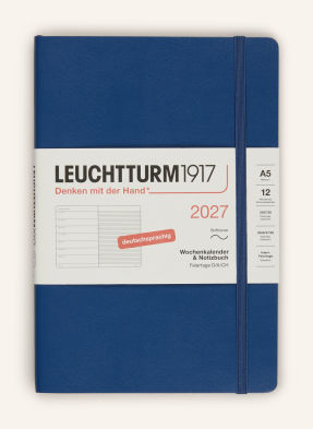 leuchtturm1917 Týdenní Kalendář modrá