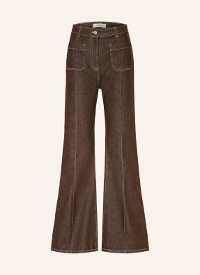 Reiss Flared Džíny Sakura 14 brown