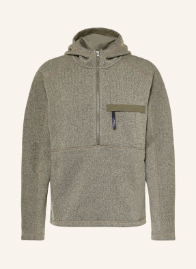 Patagonia Mikina S Kapucí Better Sweater™ světle zelená