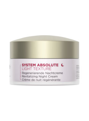 Annemarie Börlind System Absolute Regenerační noční krém s lehkou texturou 50 ml