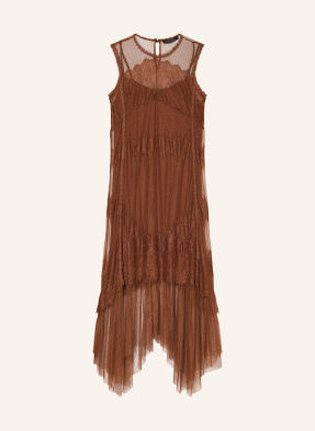 Allsaints Kleid Clara Mit Spitze braun