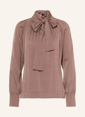 Reiss Halenka S Vázačkou Eden tmavě červená / béžová / khaki