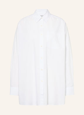Allsaints Oversized Košilová Halenka Kaia bílá