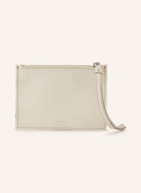 Allsaints Pouzdro Siloh krémová
