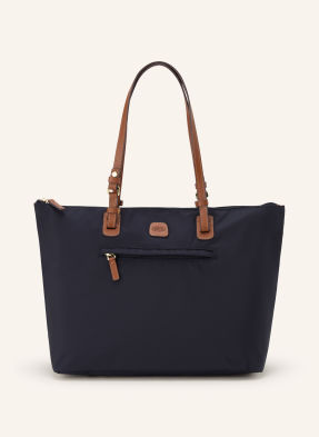Bric's Shopper X-Collection S Pouzdrem tmavě modrá / zlatá / hnědá