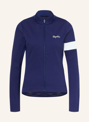 Rapha Softshellová Cyklistická Bunda tmavě modrá / bílá
