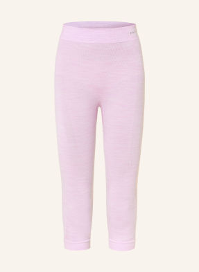 Falke Funktionswäsche-Hose Wool-Tech Mit Verkürzter Beinlänge Und Merinowolle lila