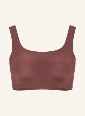 Sloggi Bustier Podprsenka Zero Feel 2.0 tmavě červená