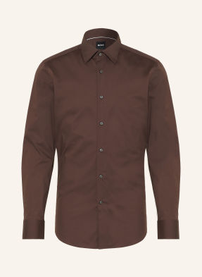 Boss Hemd Hank Slim Fit braun