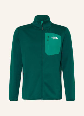 The North Face Bunda Midlayer Crest petrolejová / bílá
