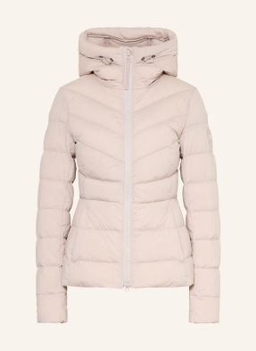 Canada Goose Péřová Bunda Claire světle růžová
