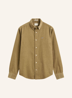 Gant Cordhemd Regular Fit braun