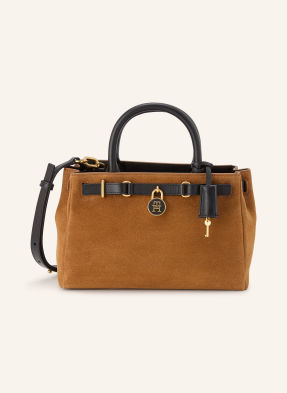 Tommy Hilfiger Kabelka Přes Rameno American Icon Mini koňaková / zlatá / černá