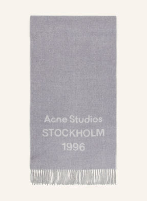 Acne Studios Šála šedá / světle šedá