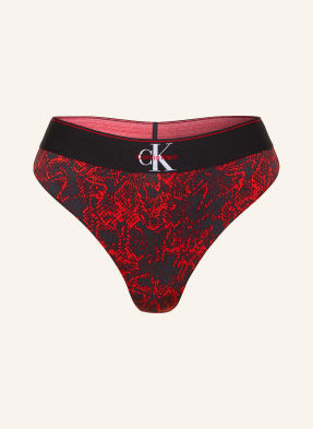 Calvin Klein Řetězec Graphic Monogram červená / černá