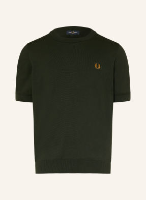 Fred Perry Tričko tmavě zelená