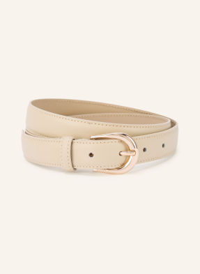 Boss Ledergürtel Carol beige