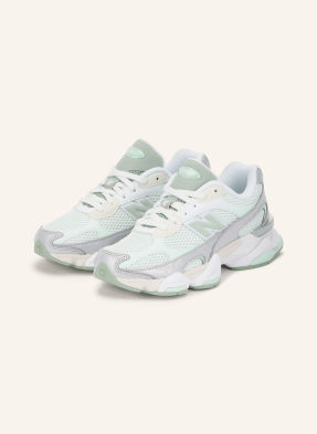 New Balance Sneakersy 9060 bílá / světle šedá / světle zelená