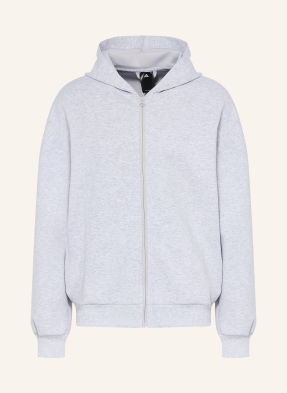 Adidas Mikina Soft Lux světle šedá