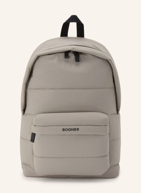 Bogner Batoh Bromont Lugh S Přihrádkou Na Notebook světle šedá / černá