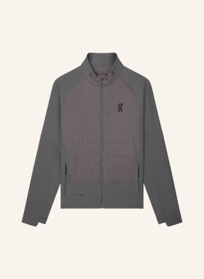 On Hybrid-Laufjacke Weather grau