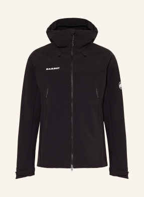 Mammut Softshell Bunda Winterfield So černá / bílá