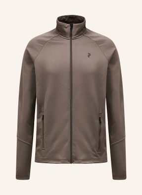 Peak Performance Bunda Midlayer Rider Essentials Zip olivová