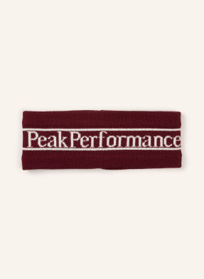 Peak Performance Čelenka tmavě červená / bílá