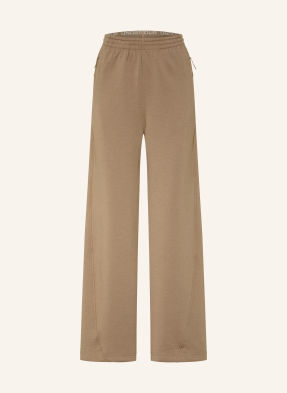 Under Armour Tepláky Unstoppable Flc Open khaki