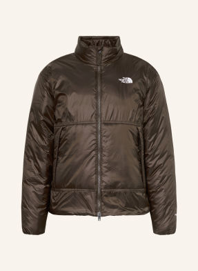 The North Face Bunda Pertex tmavě hnědá