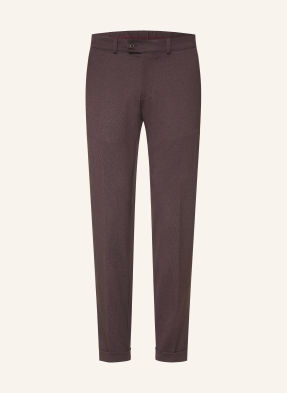 Cg - Club Of Gents Oblekové Kalhoty Cg Clow Extra Slim Fit 43 dunkelrot